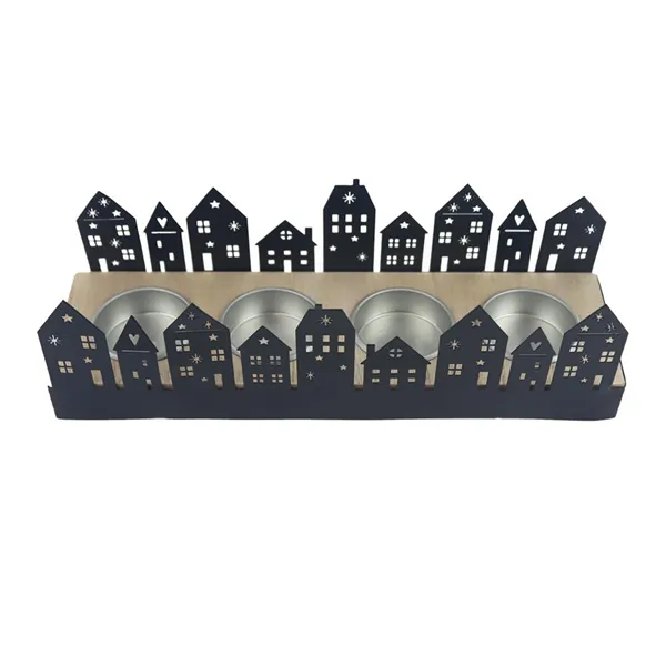 Advent candle holder townlet K3486, 2nd quality