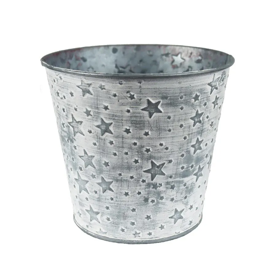 Metal flower pot K3523/3