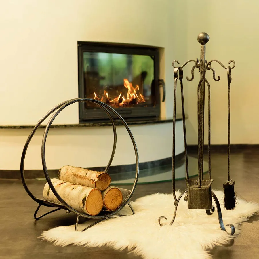 Fireplace tool with stand K3692