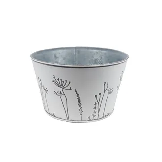 Metal flowerpot K3742/2