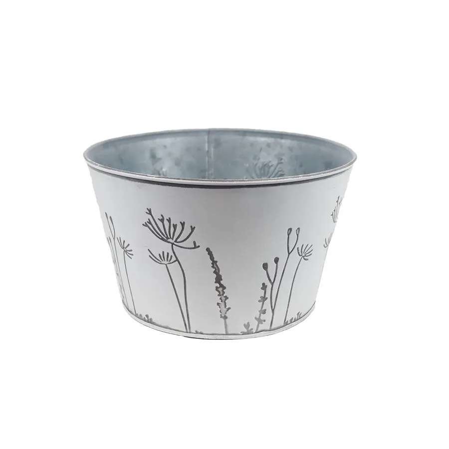 Metal flowerpot K3742/2