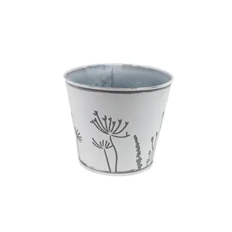 Metal flower pot K3743/1