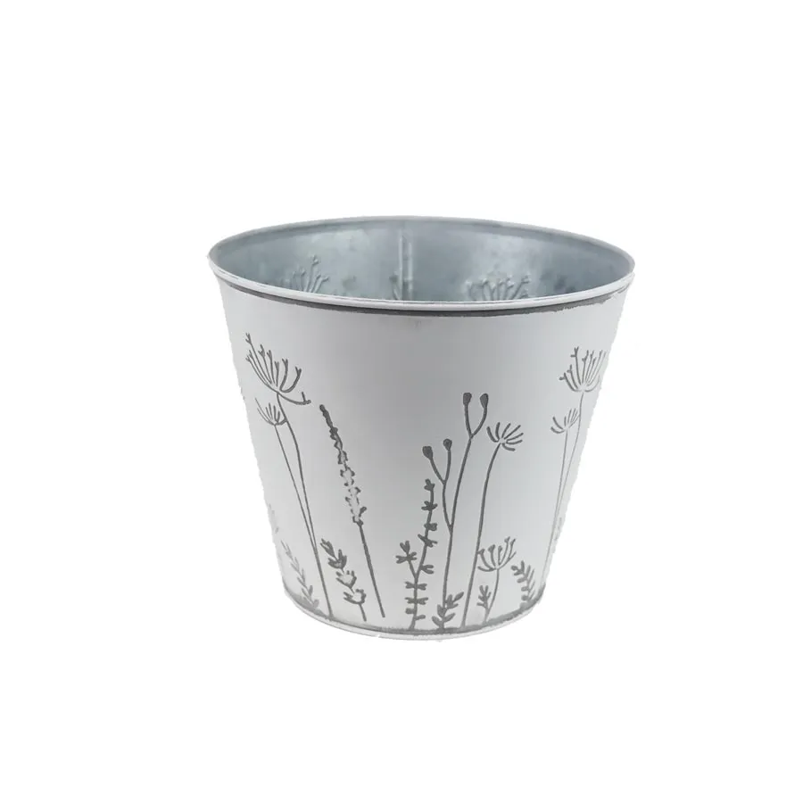 Metal flower pot K3743/3