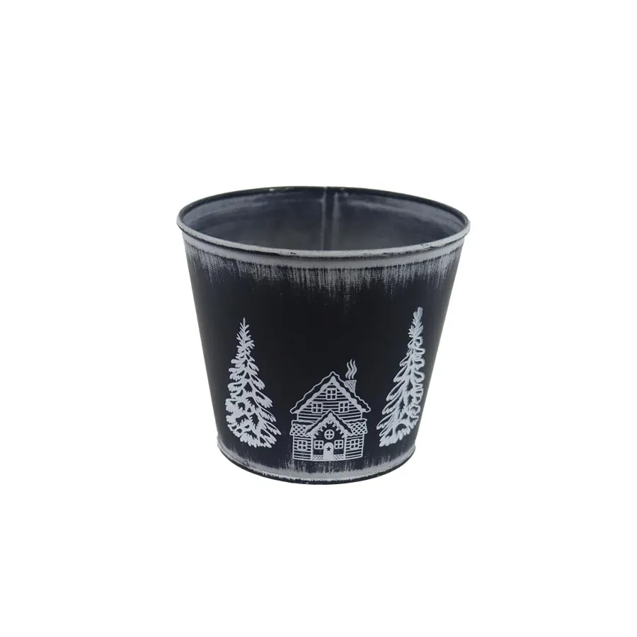 Metal flowerpot K3749/1