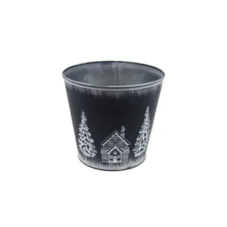 Metal flowerpot K3749/2