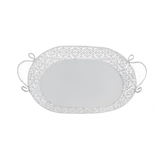 Decorative metal tray K3844/1