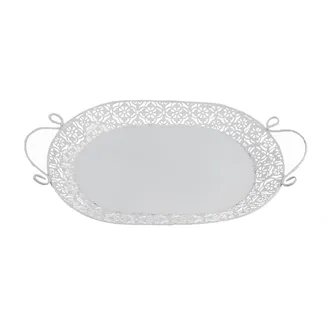 Decorative metal tray K3844/2