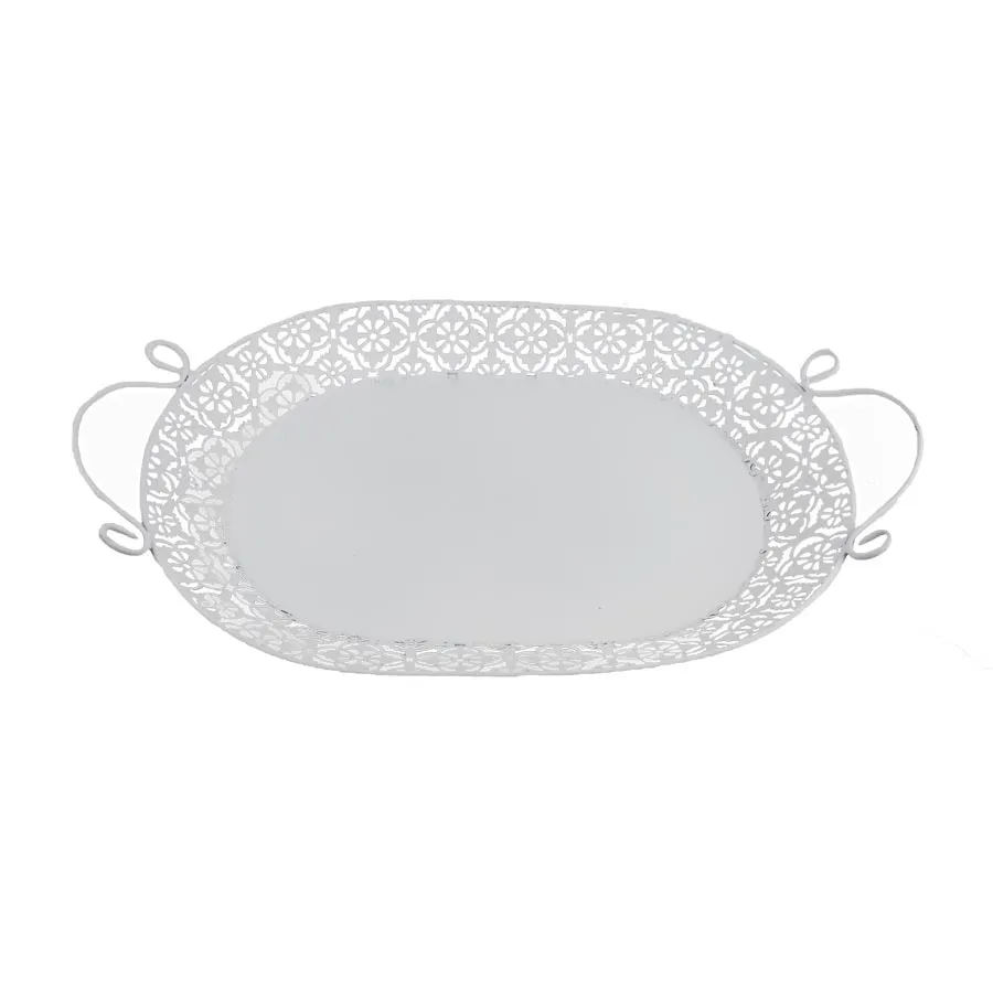 Decorative metal tray K3844/2