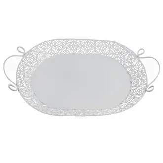 Decorative metal tray K3844/3