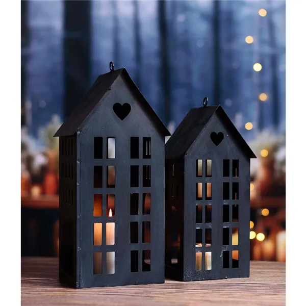 Decorative candle holder house K3896/2