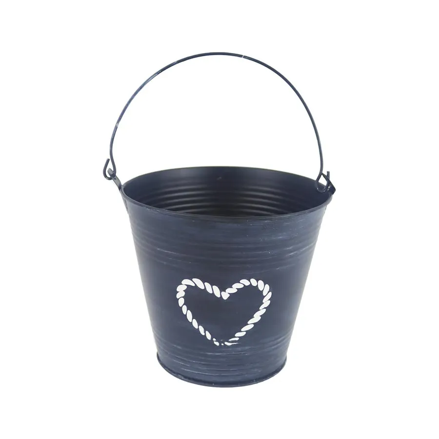 Metal planter bucket K3897/2