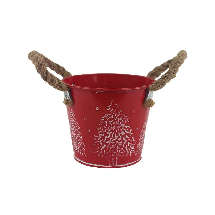 Metal flower pot K3934/1