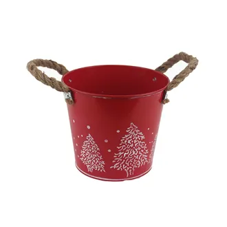 Metal flowerpot K3934/2