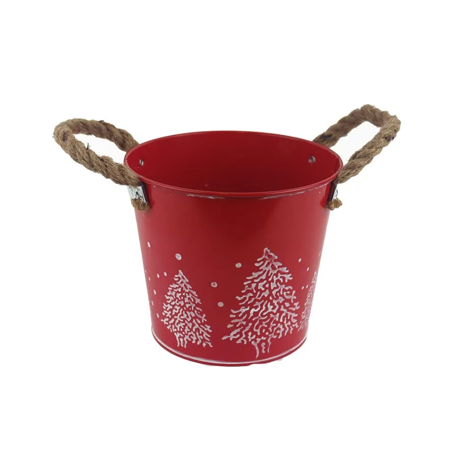 Metal flowerpot K3934/2