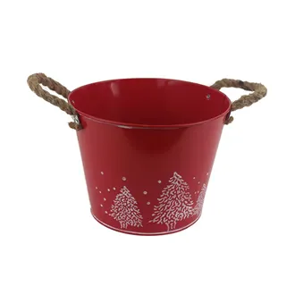 Metal flower pot K3934/4