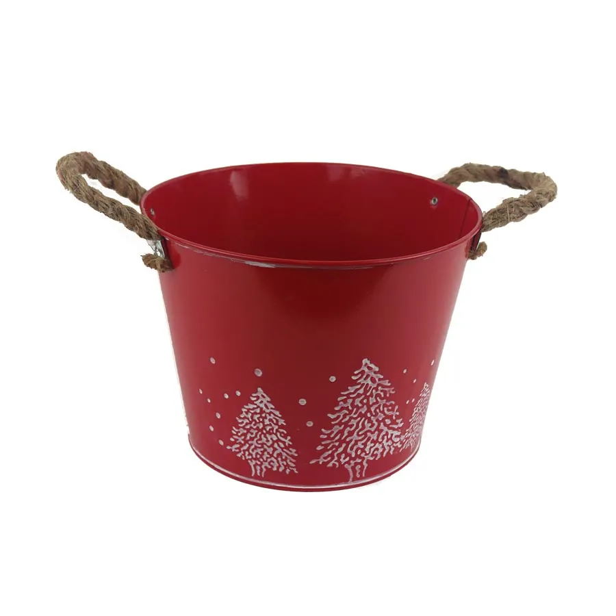 Metal flower pot K3934/4