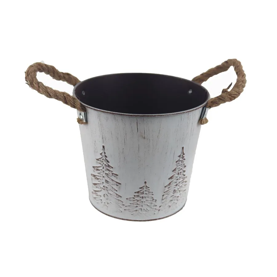 Metal flowerpot K3936/2