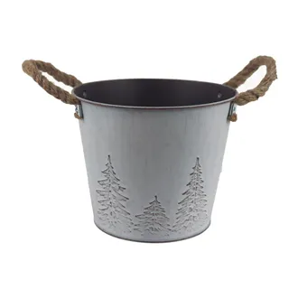 Metal flower pot K3936/3