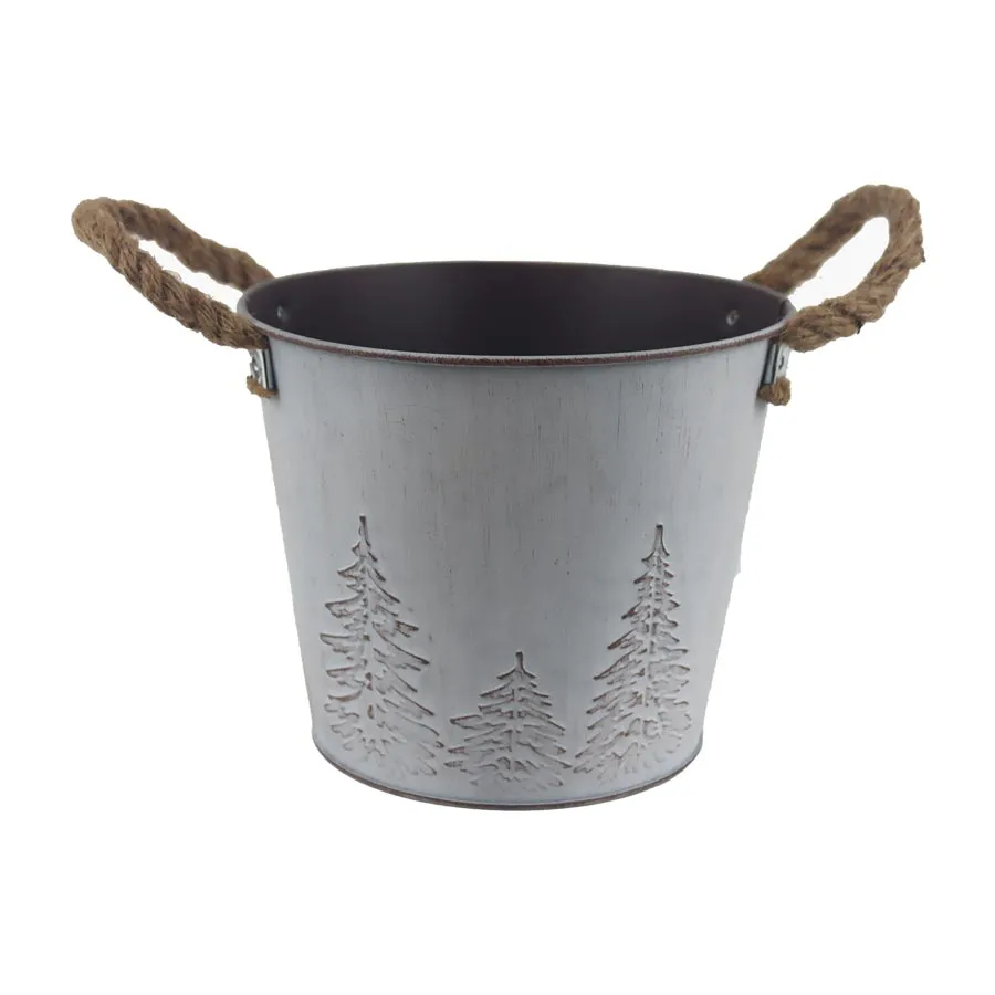 Metal flower pot K3936/3