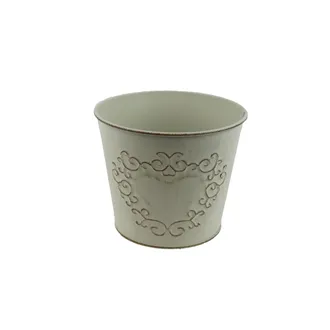 Metal flower pot K3945/1