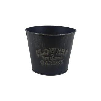 Metal flower pot K3954/1