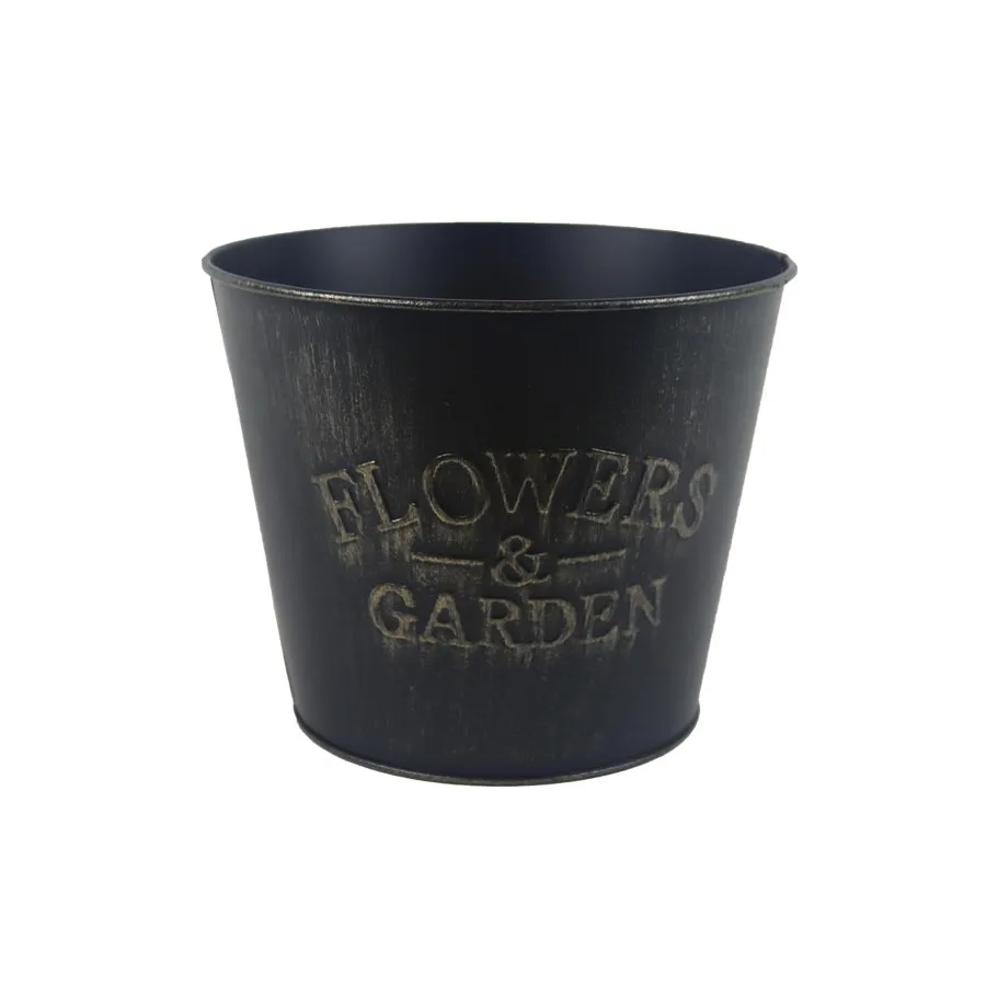 Metal flowerpot K3954/3