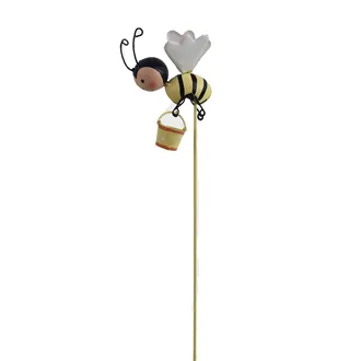 Bee on stick decoration K4182