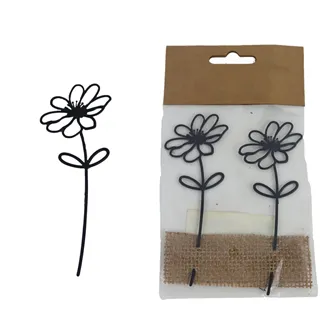 Flower on stick, 2 pcs K4200