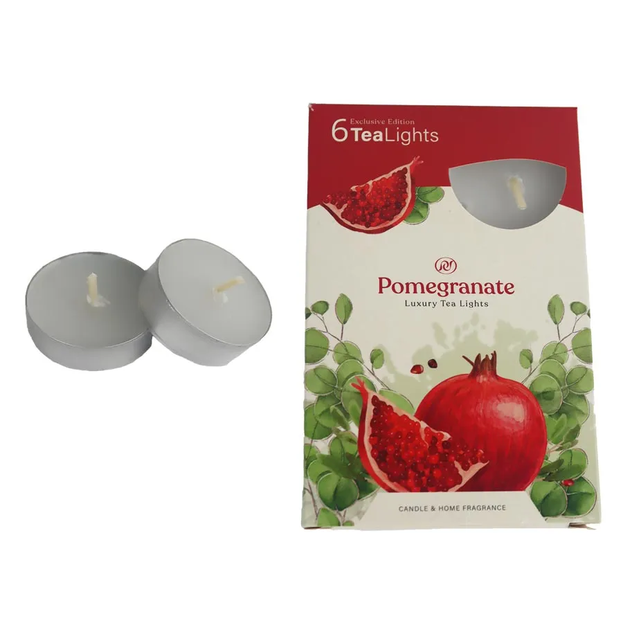 Tea candle POMEGRANATE 6 pcs