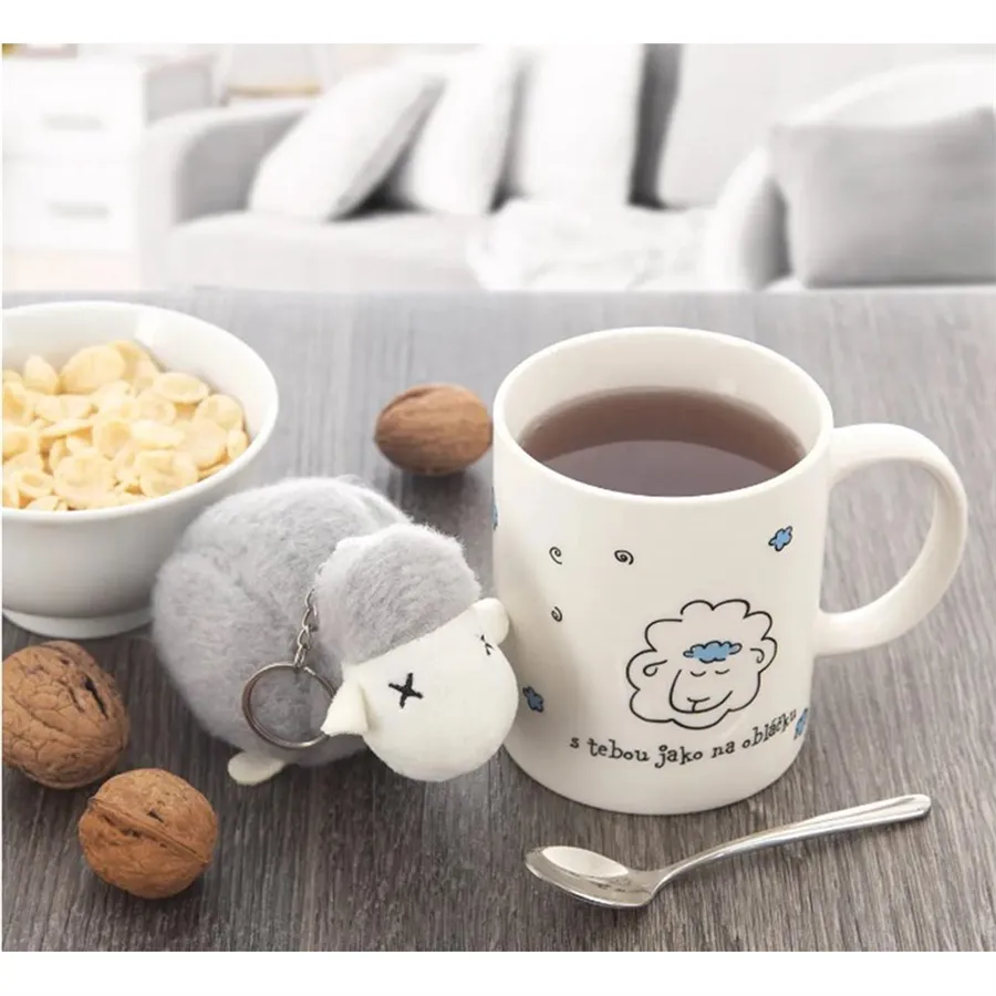 Ceramic mug + sheep 0.39 l O0320