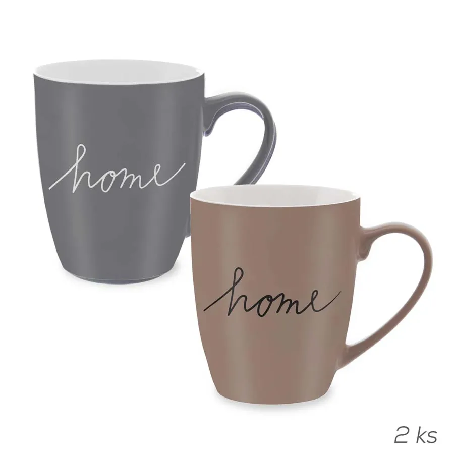 Porcelain mug HOME 0.38 l 2 pcs