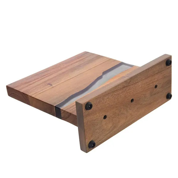 Knife stand acacia/resin double-sided magnetic RIVER