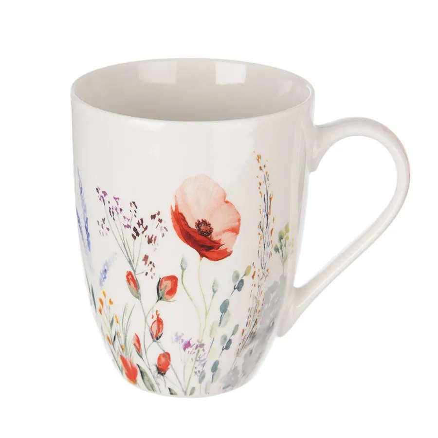 Porcelain mug POPPY  0,36 l O0486