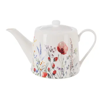 Porcelain teapot POPPY 1 l O0489