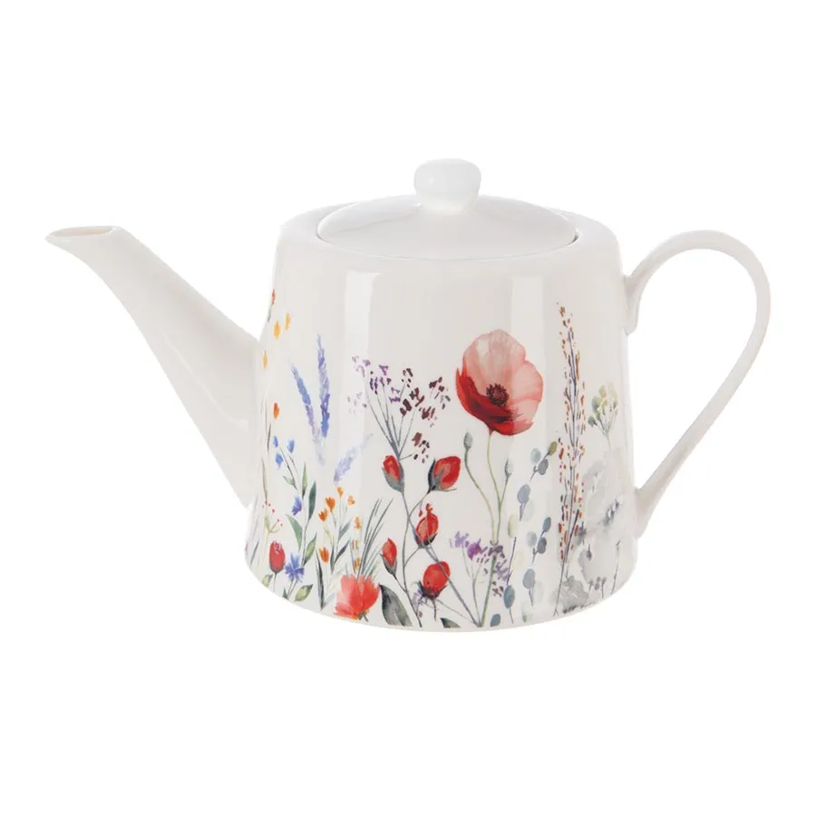 Porcelain teapot POPPY 1 l O0489