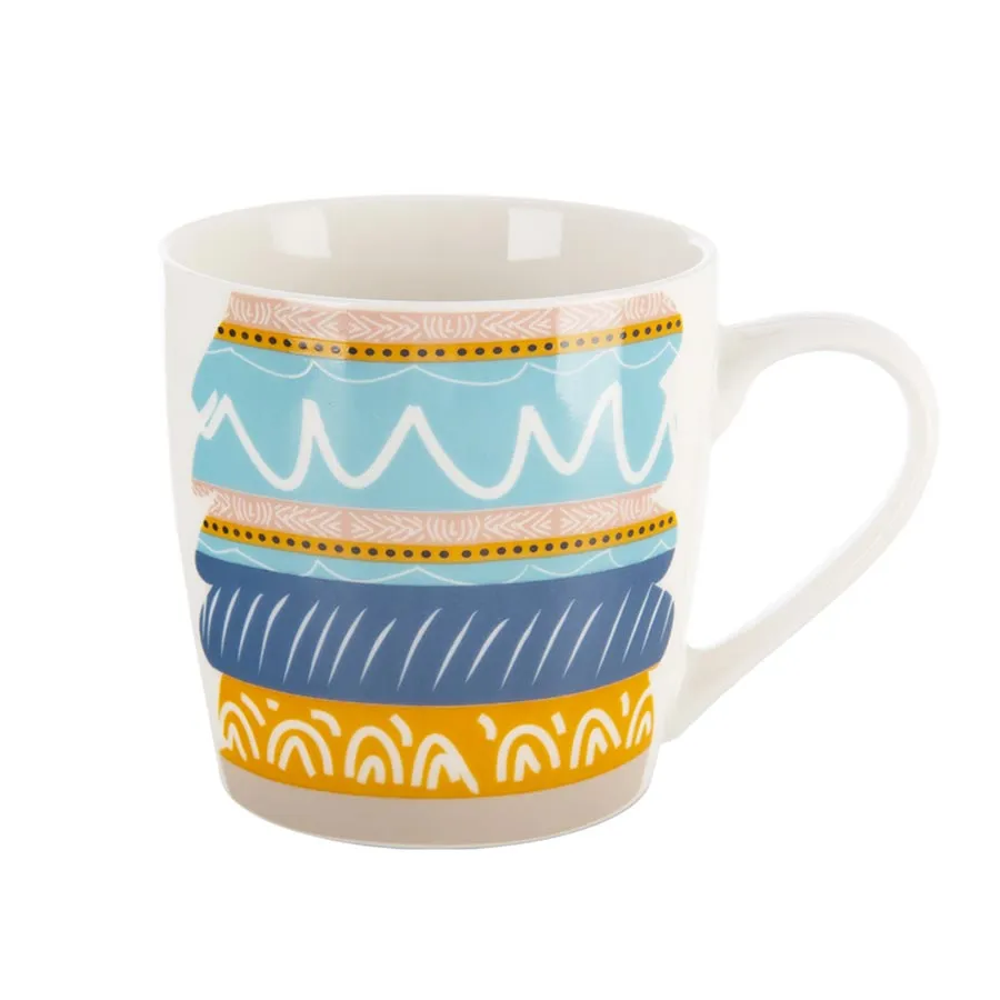 Mug + bowl porcelain set llama 0,35 l O0498