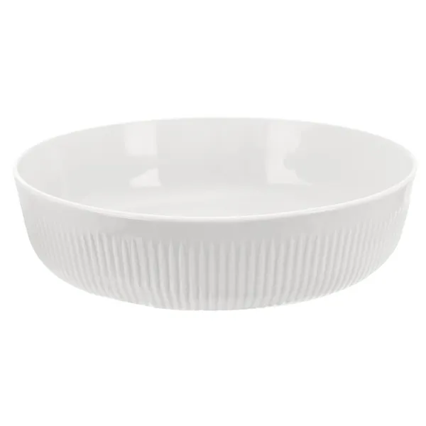 Porcelain baking bowl WAVE 29 cm dia O0502