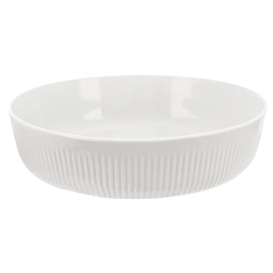 Porcelain baking bowl WAVE 29 cm dia O0502