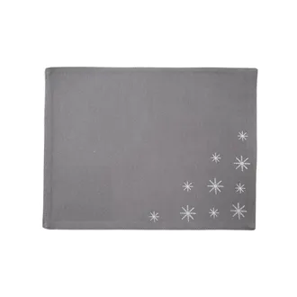 Placemat cotton SNOWFLAKE 35x25 cm O0511