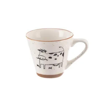 Porcelain espresso cup FARM cow O0546