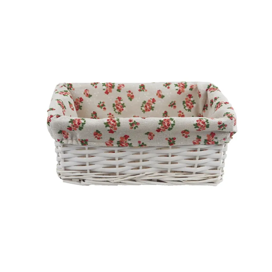 Basket with fabric small P2044/M