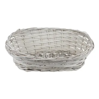 Oval wicker bowl P2051-01