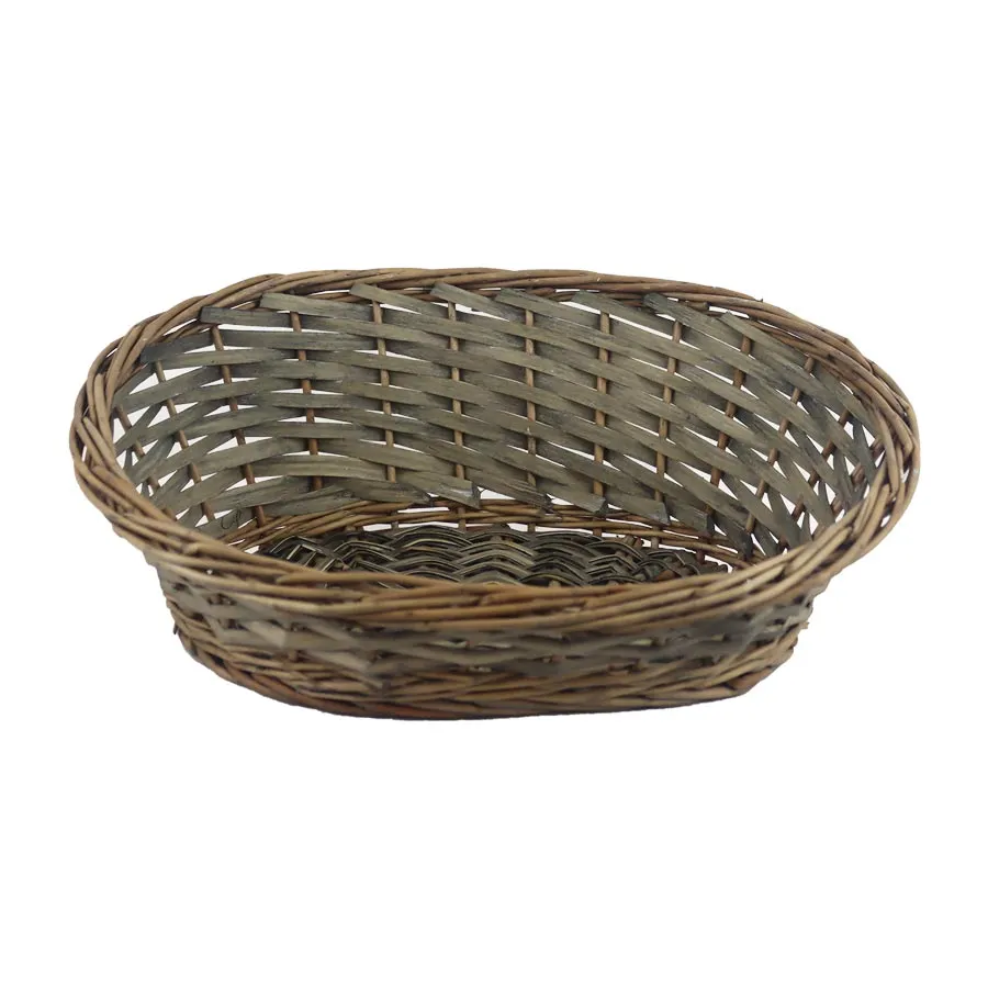 Oval wicker bowl P2051-21