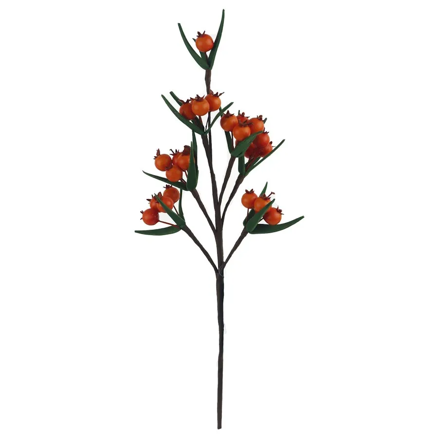 Decorative twig sea buckthorn P2104