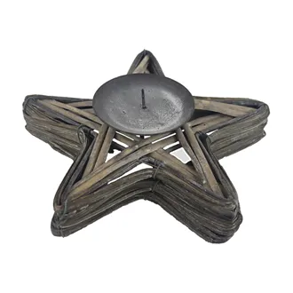 Candleholder star P2192