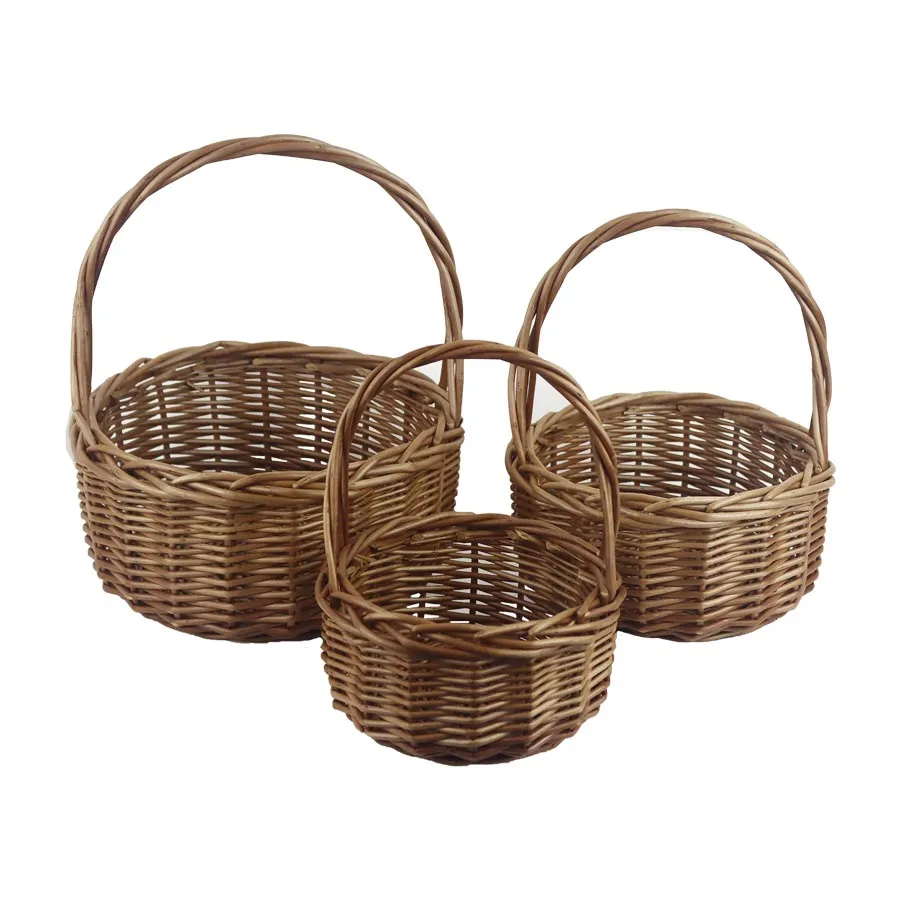 Wicker basket, 3 pcs P2217