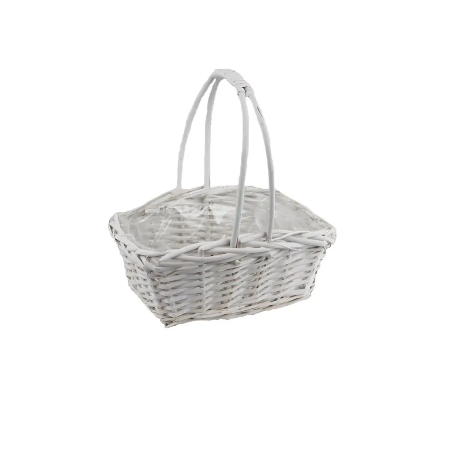 Decorative basket with plastic lining P2226/A