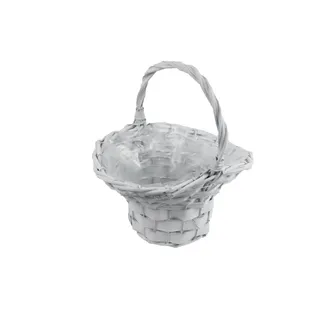 Decorative basket with plastic lining P2228/A