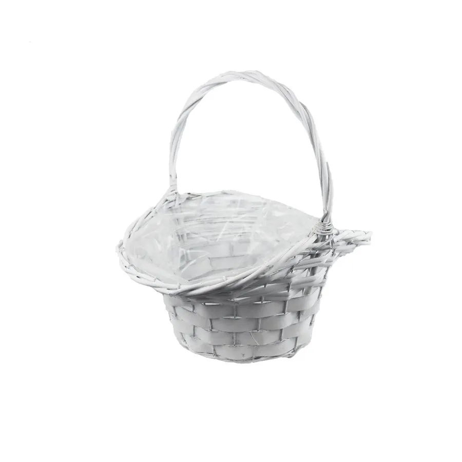 Decorative basket with plastic lining P2228/B