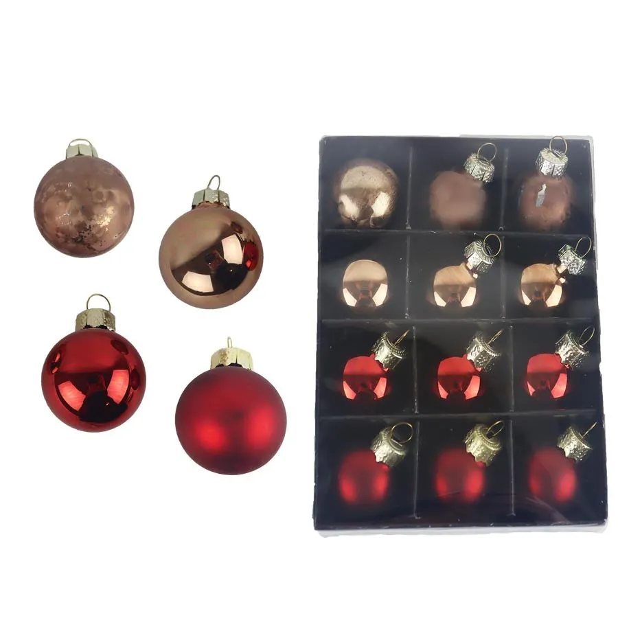 Christmas decoration, 12 pcs S0354-14 